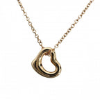 Tiffany & Co Necklace Elsa Peretti Open Heart 18k PG Gold — view 2
