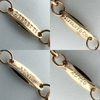 Tiffany & Co Necklace Elsa Peretti Open Heart 18k PG Gold — view 4