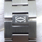 Cartier Watch Pasha C White Dial Date Luminous Index Hands SS Automatic Winding — view 8