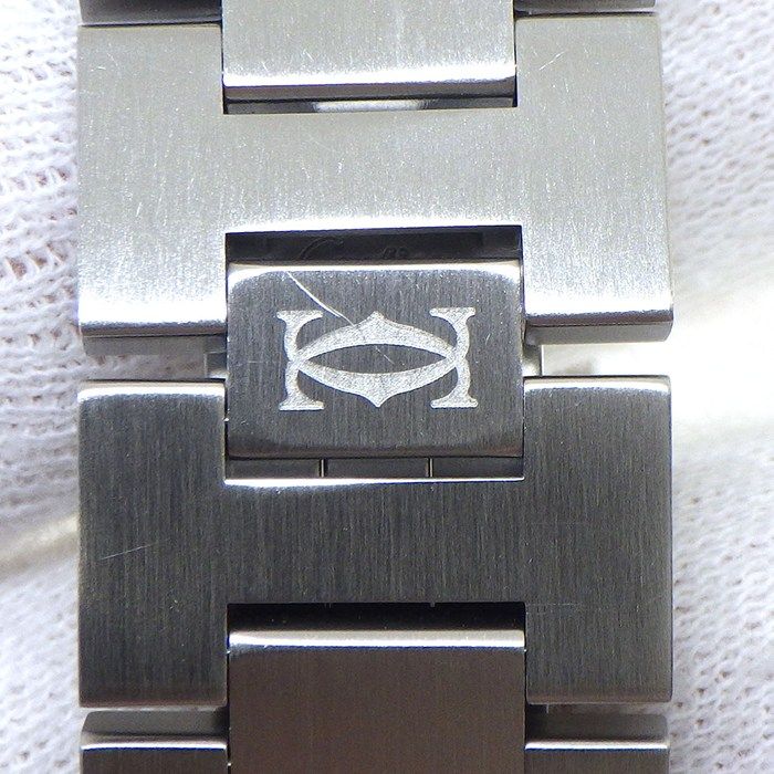 Cartier Watch Pasha C White Dial Date Luminous Index Hands SS Automatic Winding — view 8