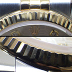 Rolex Watch Datejust Roulett 10 Points Diamond Index Silver Computer Dia Date — view 7