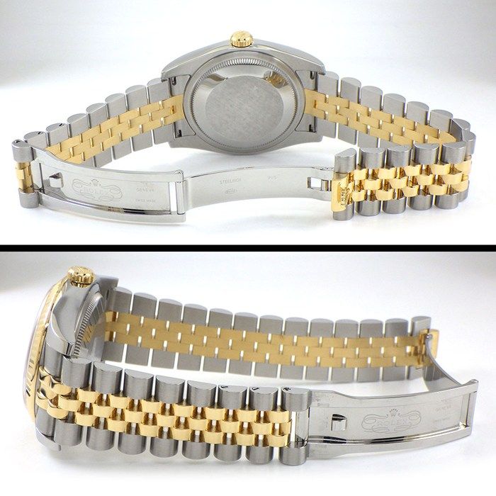 Rolex Watch Datejust Roulett 10 Points Diamond Index Silver Computer Dia Date — view 3