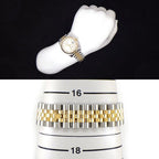 Rolex Watch Datejust Roulett 10 Points Diamond Index Silver Computer Dia Date — view 9