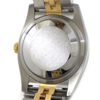 Rolex Watch Datejust Roulett 10 Points Diamond Index Silver Computer Dia Date — view 4