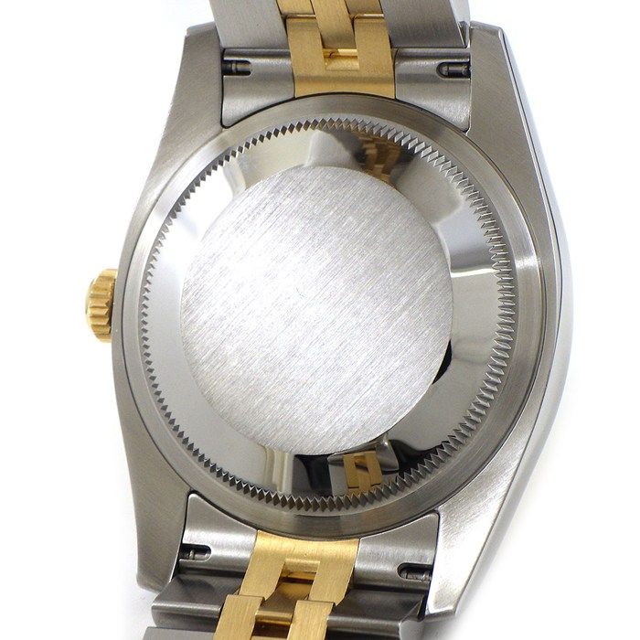 Rolex Watch Datejust Roulett 10 Points Diamond Index Silver Computer Dia Date — view 4