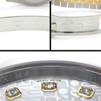 Rolex Watch Datejust Roulett 10 Points Diamond Index Silver Computer Dia Date — view 5