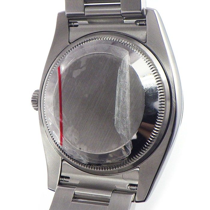 Rolex Watch Air King No Roulett Sunray Silver Dial Luminous Index Hand SS — view 4