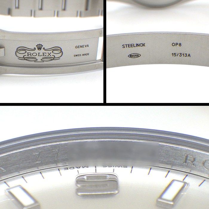 Rolex Watch Air King No Roulett Sunray Silver Dial Luminous Index Hand SS — view 5