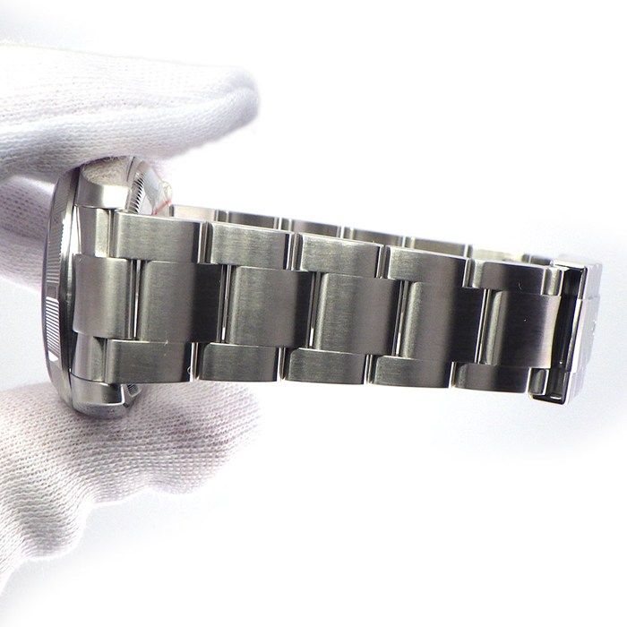 Rolex Watch Air King No Roulett Sunray Silver Dial Luminous Index Hand SS — view 8
