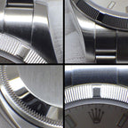 Rolex Watch Air King No Roulett Sunray Silver Dial Luminous Index Hand SS — view 7