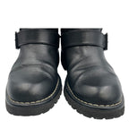 Chanel Engineer Boots Quilted Leather Side CC Logo Black — view 5