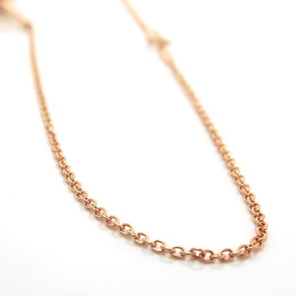 Tiffany & Co Knot Necklace 18k Pink Gold Polished 12058 — view 7