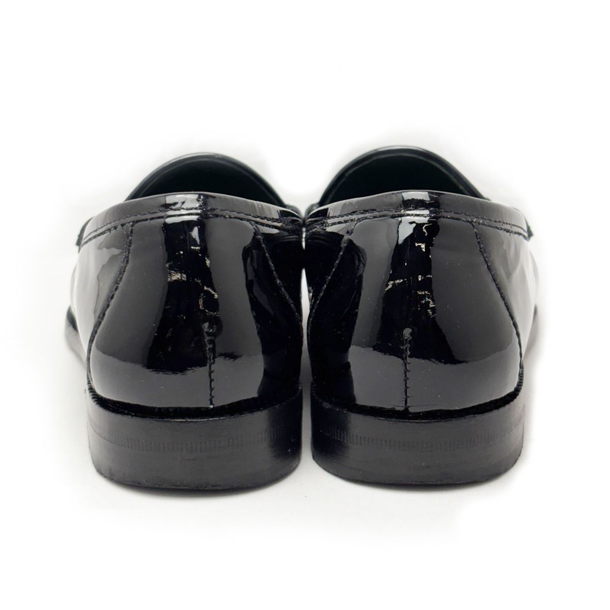 Gucci Loafers Horsebit Patent Leather Black — view 4