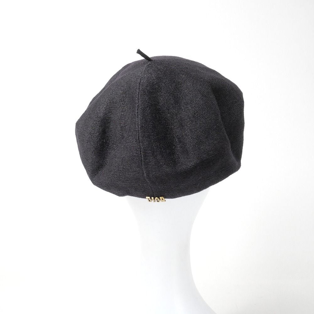 Dior Beret Hat Logo Plate — view 3