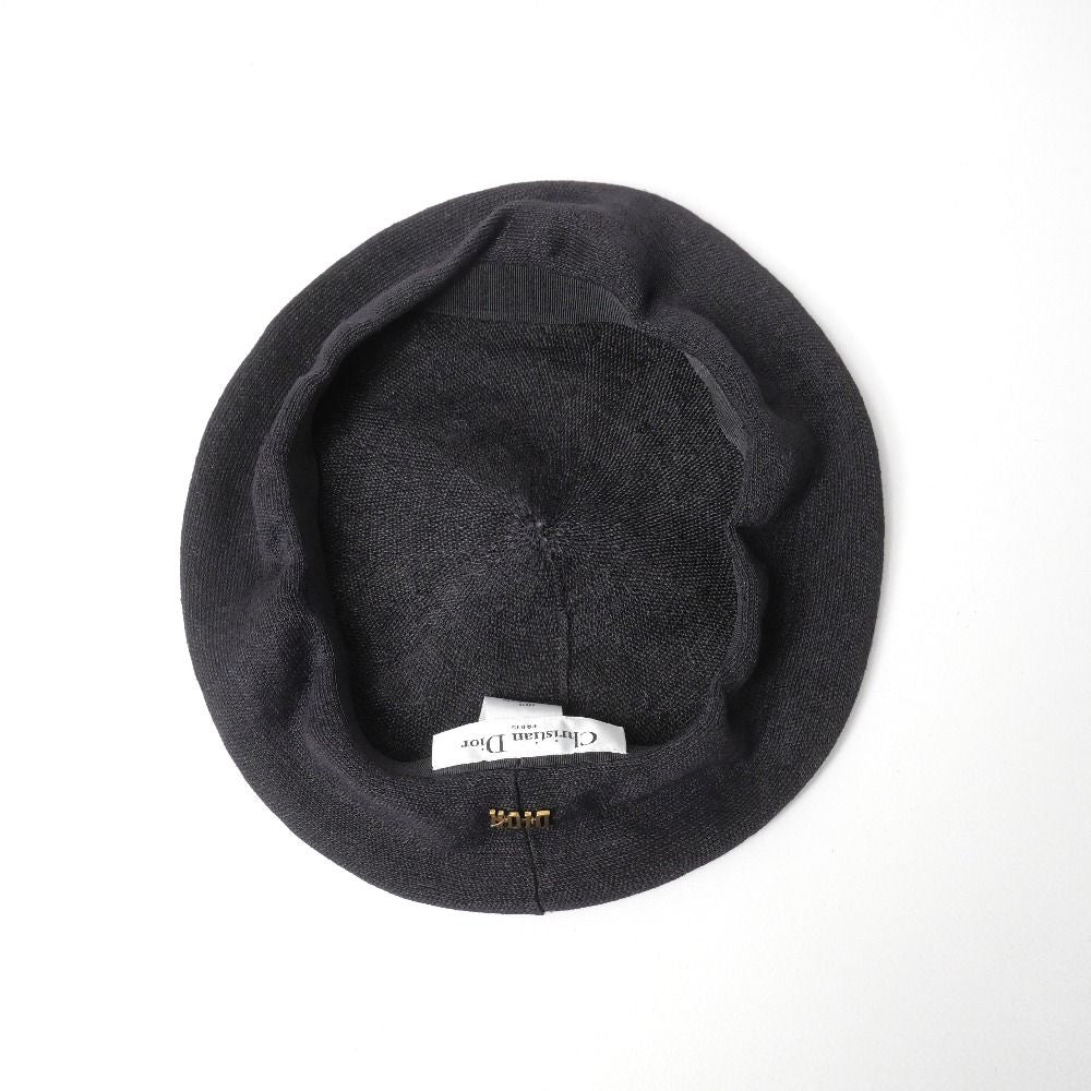 Dior Beret Hat Logo Plate — view 5