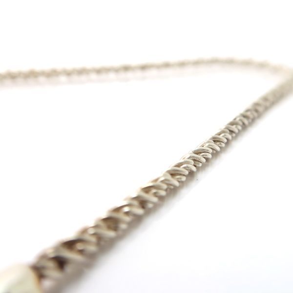 Tiffany & Co Heart Puzzle Necklace 925 750 Silver 18k Yellow Gold Yg Combination — view 9