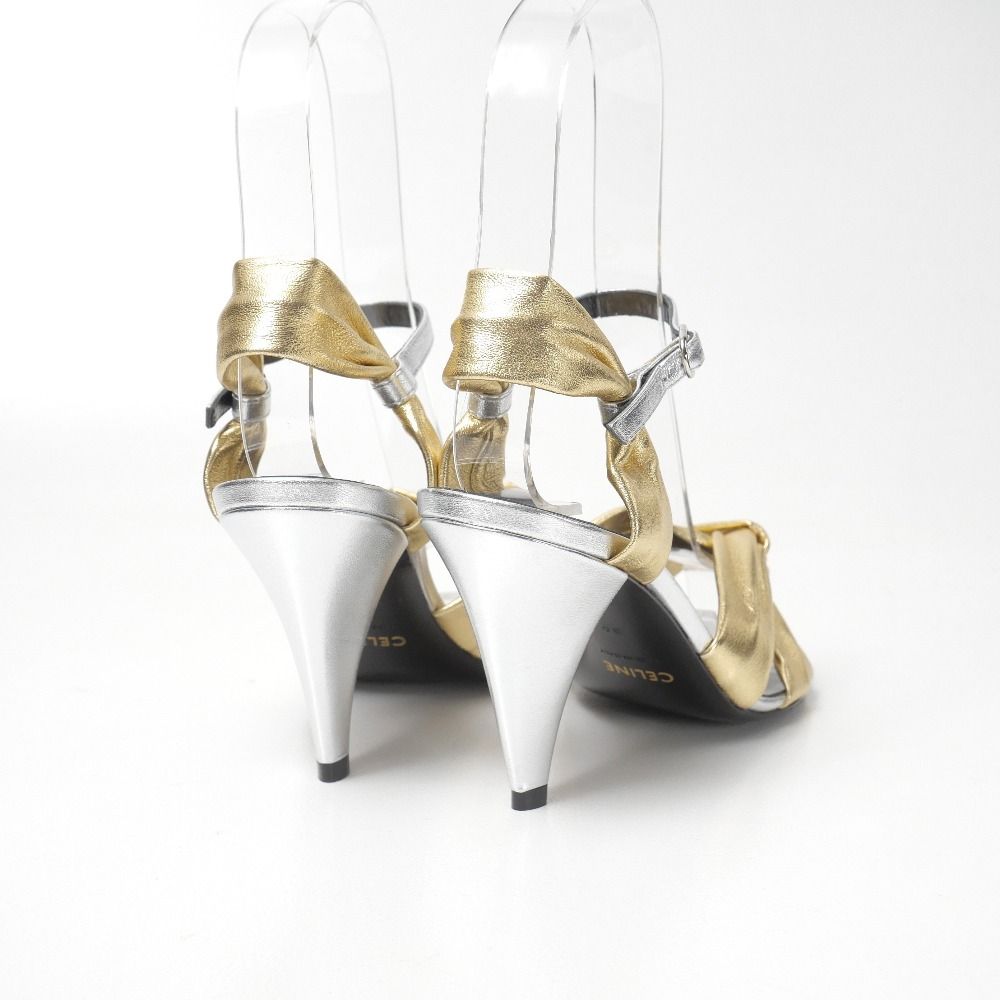 Celine Sandals 36 Ankle Strap Heels — view 3
