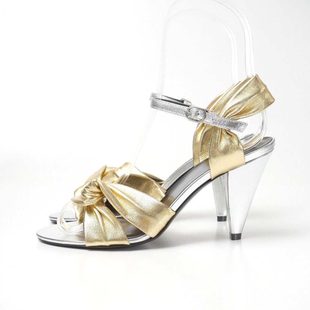Celine Sandals 36 Ankle Strap Heels — view 2