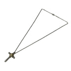 Tiffany & Co Necklace Cross 18k Yellow Gold Silver — view 2