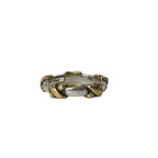 Tiffany & Co Ring Signature 18k Yellow Gold Silver — view 2