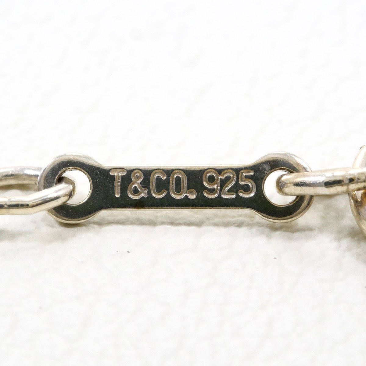 Tiffany & Co Double Loop 925 Sterling Silver Necklace 45 cm — view 4