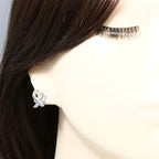 Tiffany & Co Loving Heart 925 Sterling Silver Earrings Clip on — view 5