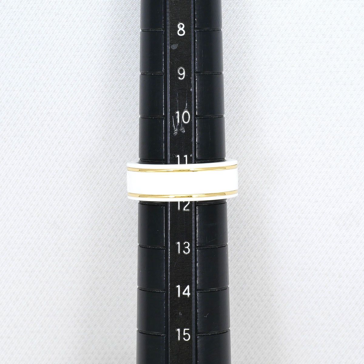 Gucci Icon 18k Yellow Gold Ceramic Ring — view 8