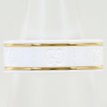 Gucci Icon 18k Yellow Gold Ceramic Ring