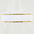Gucci Icon 18k Yellow Gold Ceramic Ring