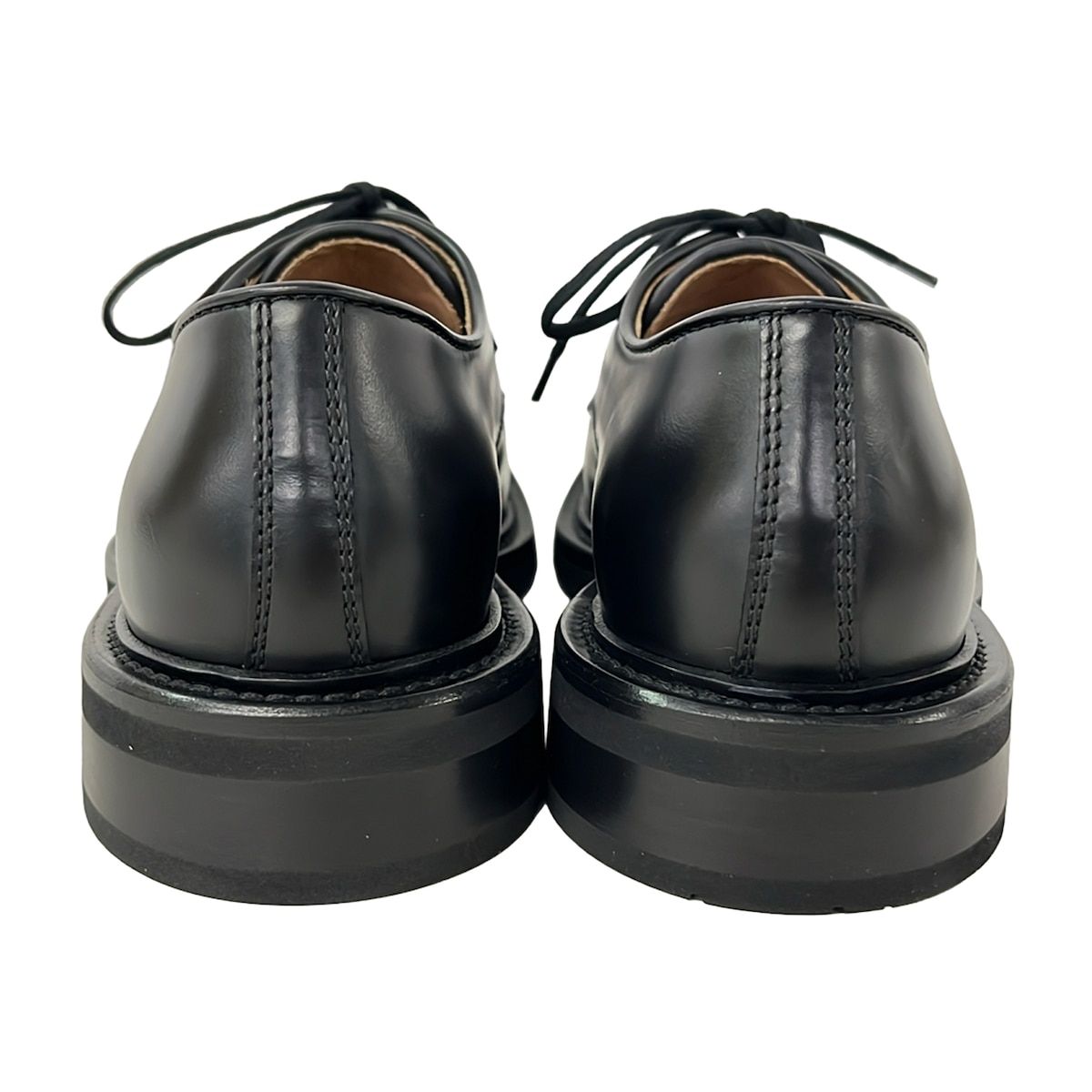 Bottega Veneta Shoes 40 Black Maxi Intrecciato Leather — view 3