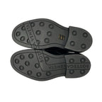 Bottega Veneta Shoes 40 Black Maxi Intrecciato Leather — view 4