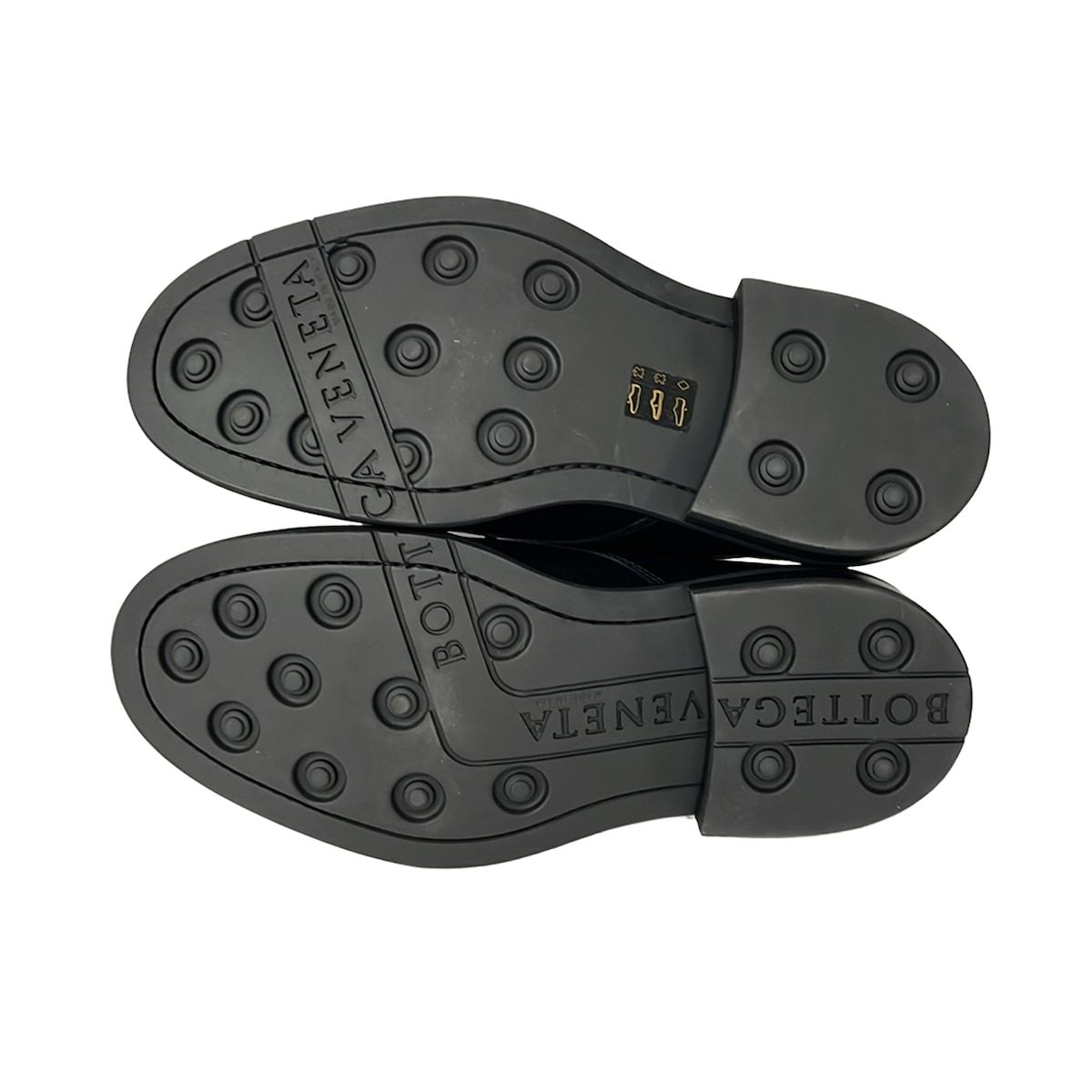 Bottega Veneta Shoes 40 Black Maxi Intrecciato Leather — view 4