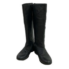 Gucci Long Boots 35.5 Black Sherry Leather — view 2