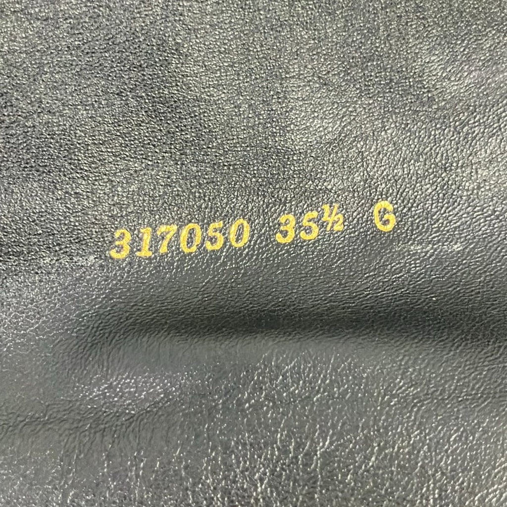 Gucci Long Boots 35.5 Black Sherry Leather — view 7