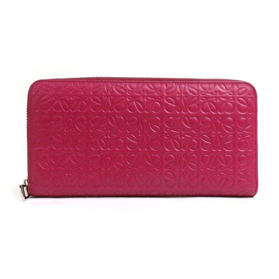 Loewe Round Fastener Wallet Anagram
