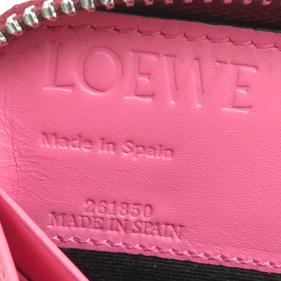 Loewe Round Fastener Wallet Anagram — view 9