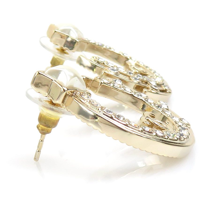 Chanel Earrings Silver — view 4
