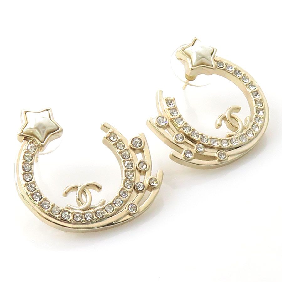 Chanel Earrings Silver — view 3