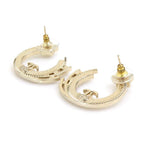 Chanel Earrings Silver — view 5