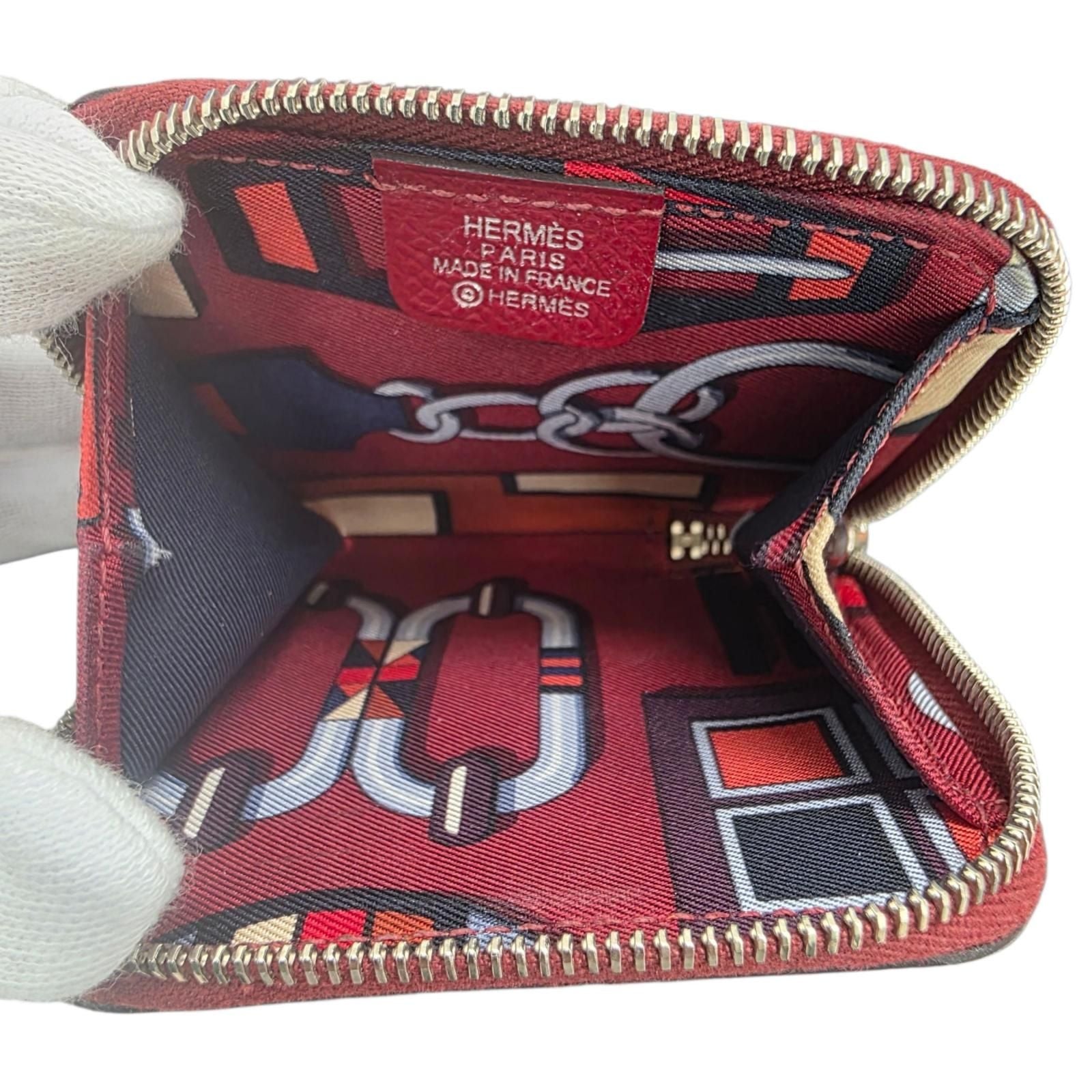 Hermes Azap Compact Mini Silk in Coin Case — view 6