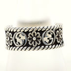 Gucci Interlocking Flower 925 Sterling Silver Ring
