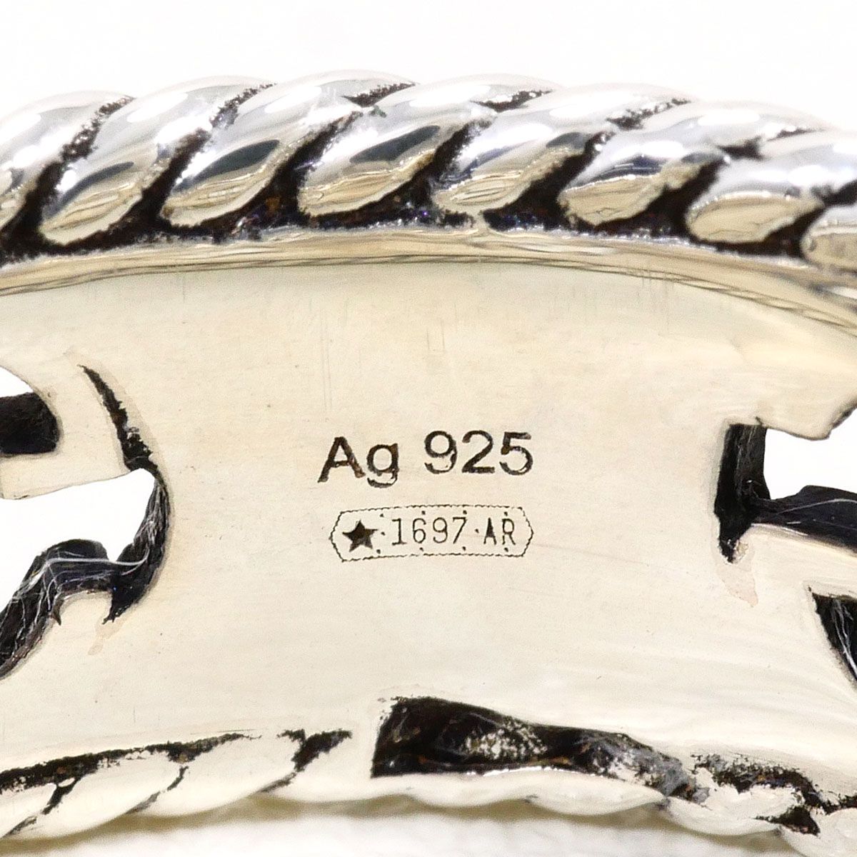 Gucci Interlocking Flower 925 Sterling Silver Ring — view 4