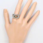 Gucci Interlocking Arabesque 925 Sterling Silver Ring — view 7