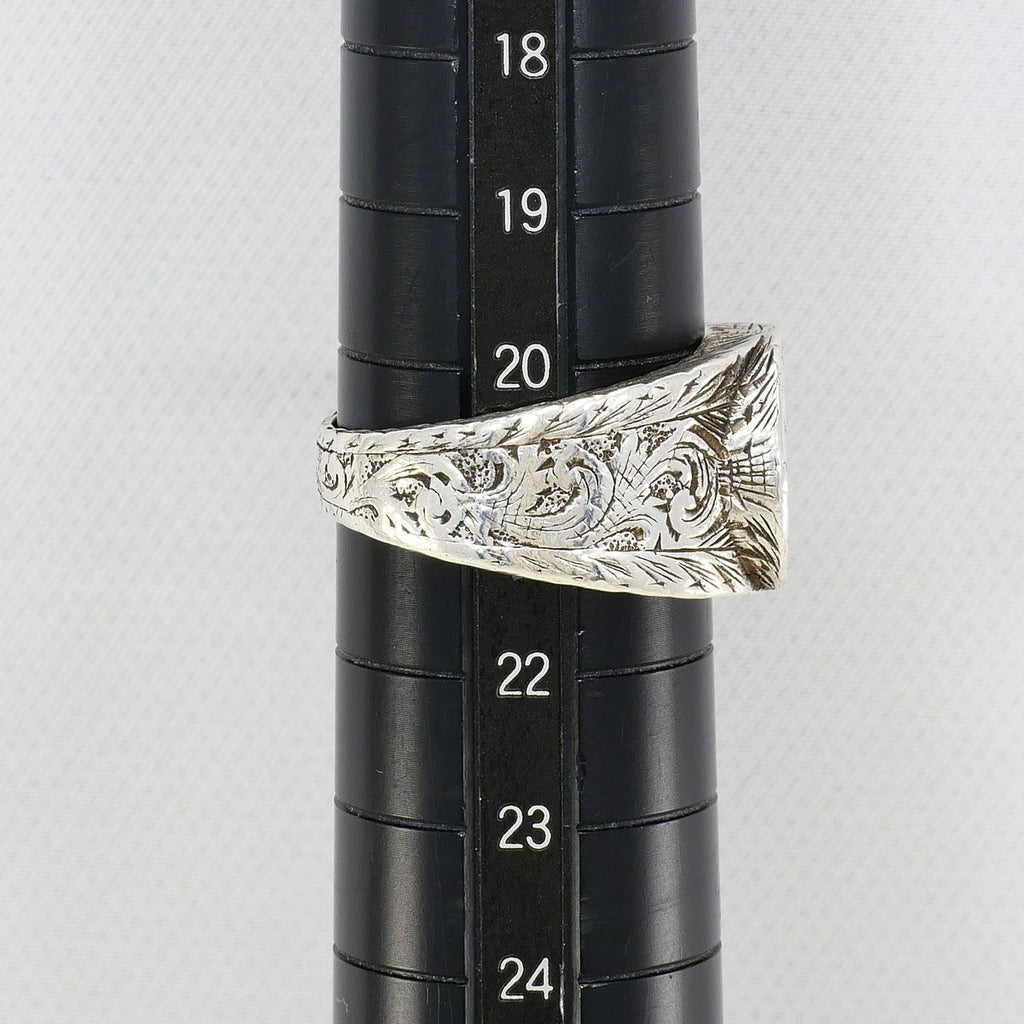 Gucci Interlocking Arabesque 925 Sterling Silver Ring — view 8