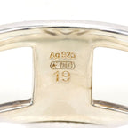 Gucci Interlocking Open 925 Sterling Silver Ring — view 4