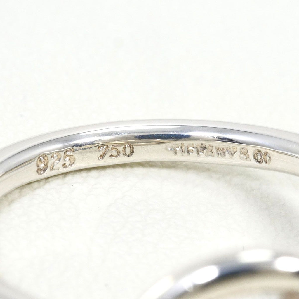 Tiffany & Co Love Knot 18k Yellow Gold 925 Sterling Silver Ring — view 4