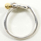 Tiffany & Co Love Knot 18k Yellow Gold 925 Sterling Silver Ring — view 2