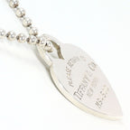 Tiffany & Co Heart Tag Silver Necklace 86 cm — view 2