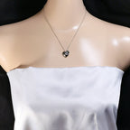 Tiffany & Co Fold Heart 925 Sterling Silver Necklace 40 cm — view 6