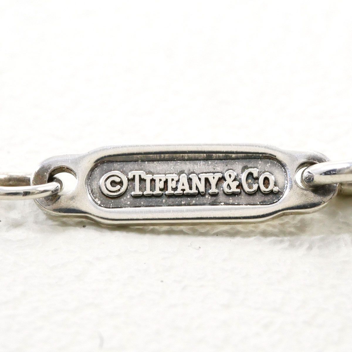 Tiffany & Co Fold Heart 925 Sterling Silver Necklace 40 cm — view 4